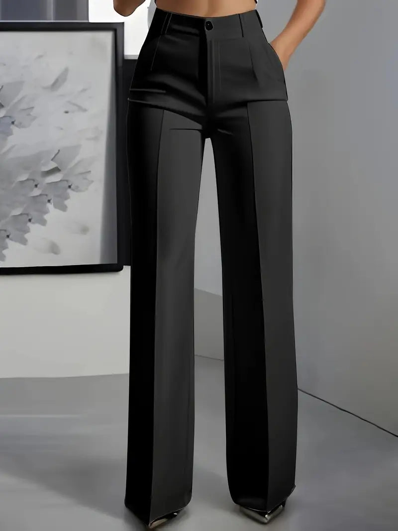 Pantalon Élastique Élégance Moderne